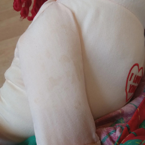 Vintage Hasbro SNOWDEN and FRIENDS Raggedy Ann & Andy Plush Dolls 24" - Picture 4 of 7